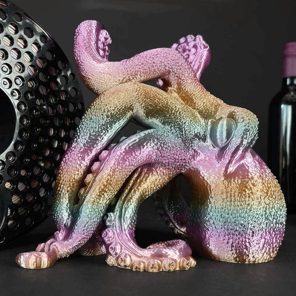 The kraken wine holder