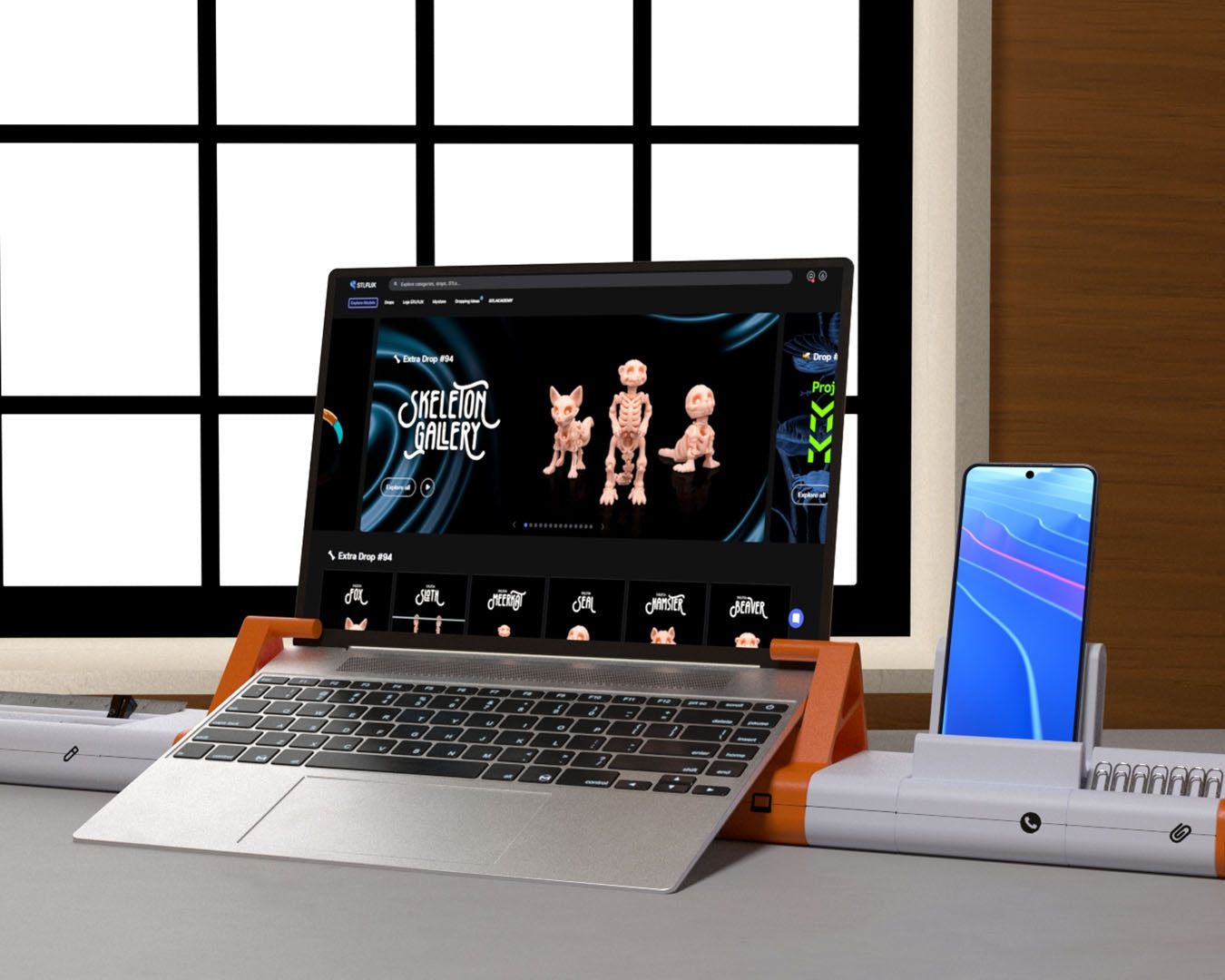 Everyday Hub - desktop orginazer voor je (thuis) kantoor