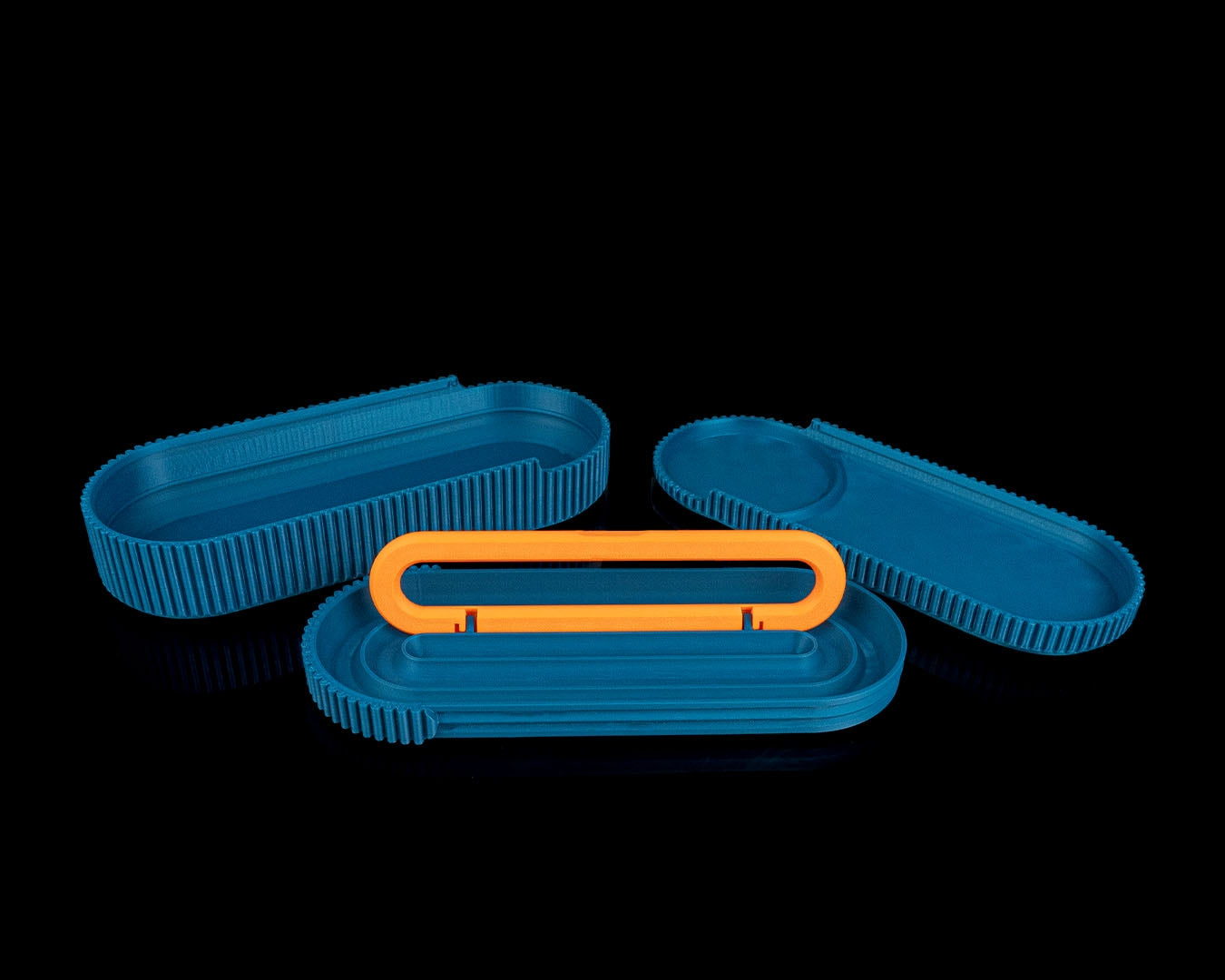 Linear slat-desk kit